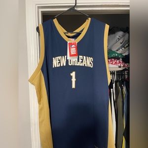 New Orleans Pelicans Zion Williamson Official NBA Store Jersey Size Adult XXL .